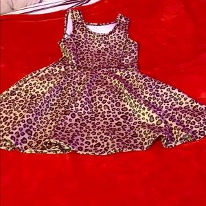 Leopard spotted dress